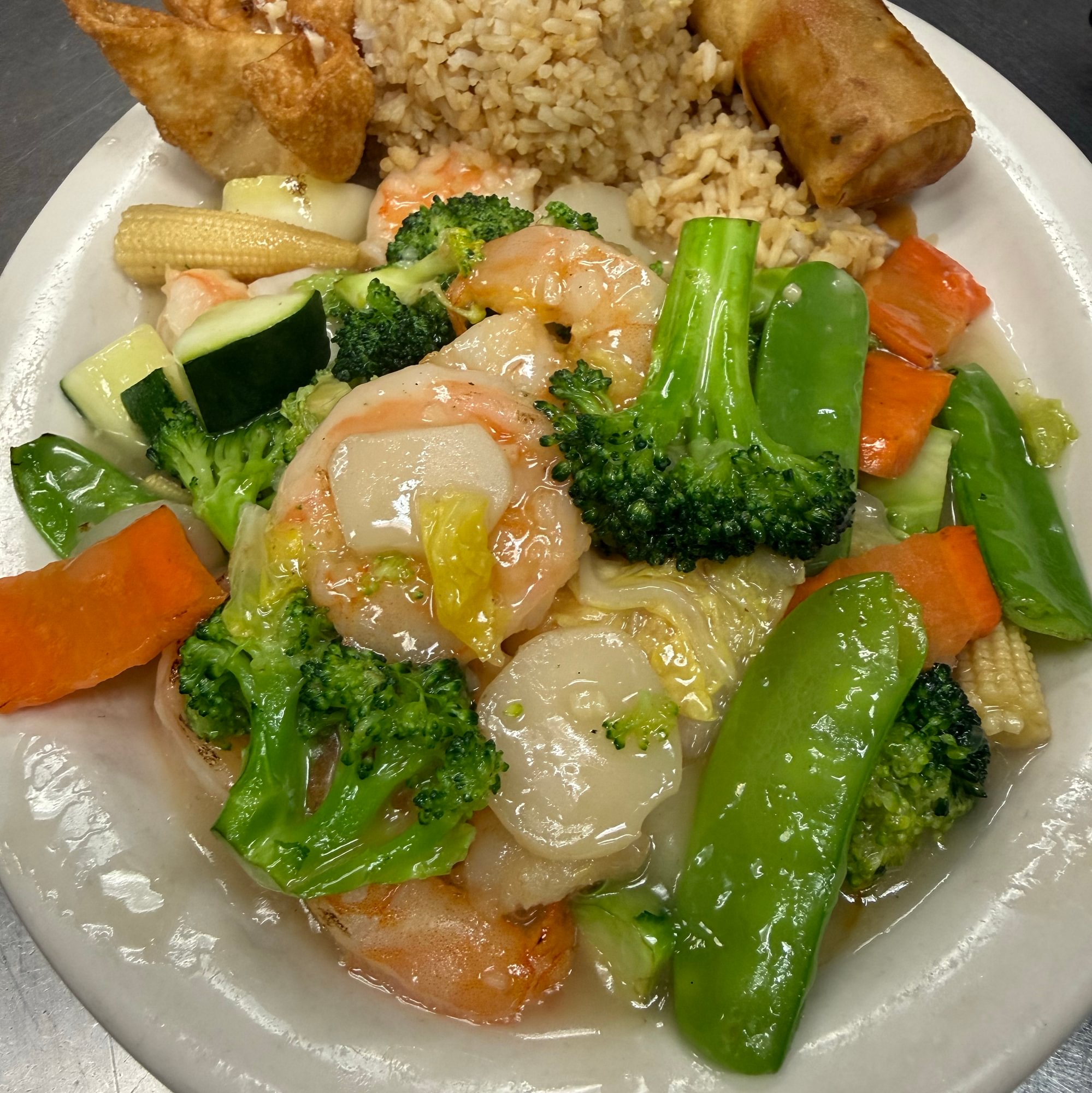 Shrimp with Vegetables