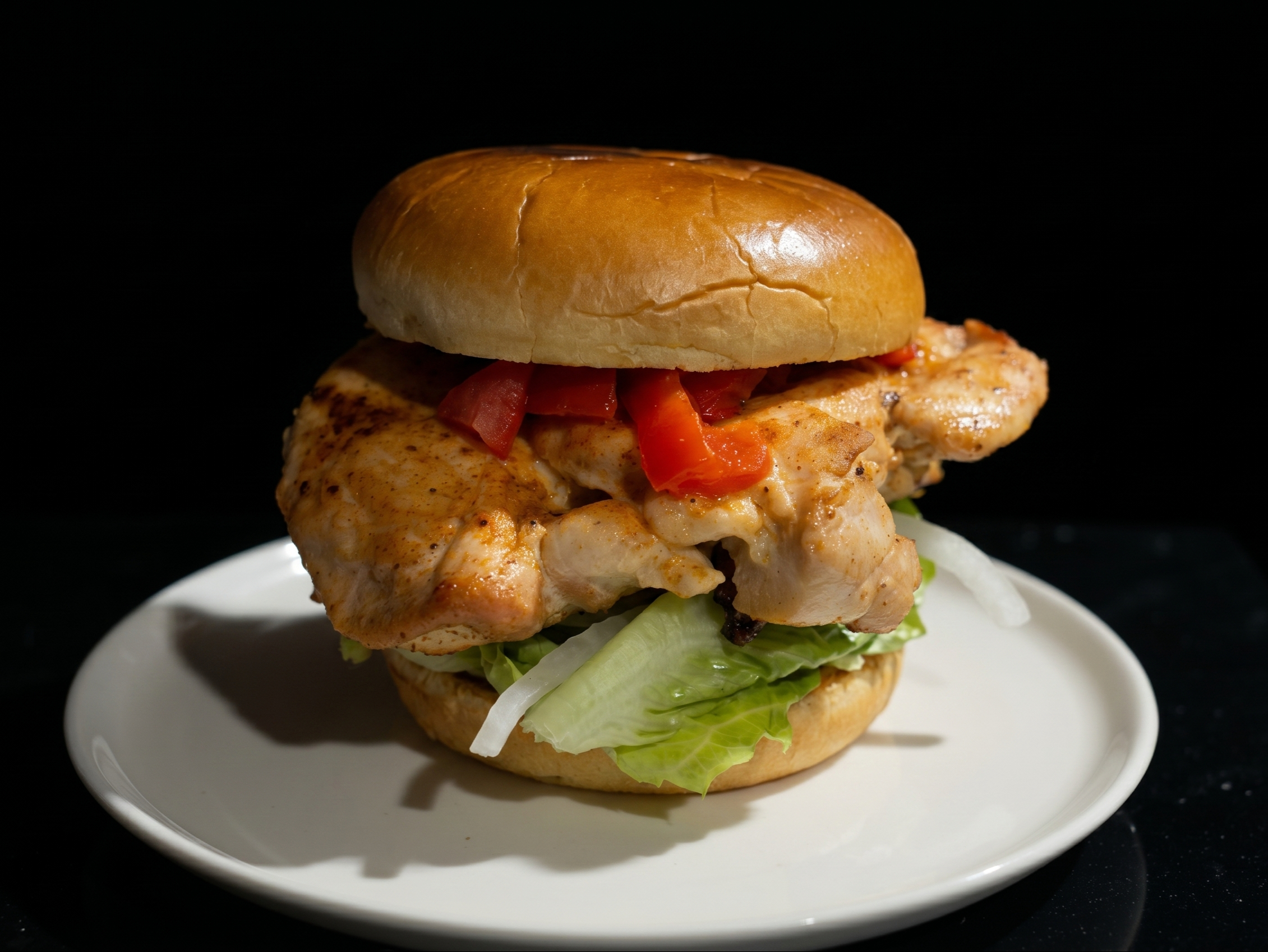 Grilled Chicken Burger