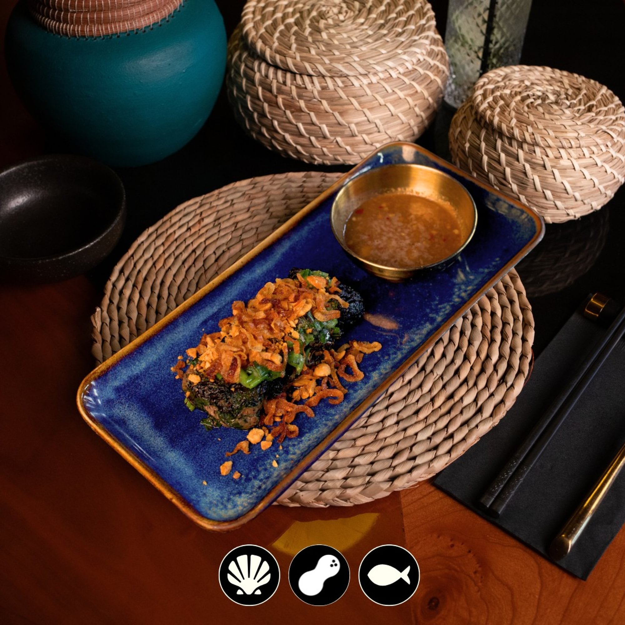 Grilled Wagyu Lolot Beef / Bò Lá Lốt Wagyu