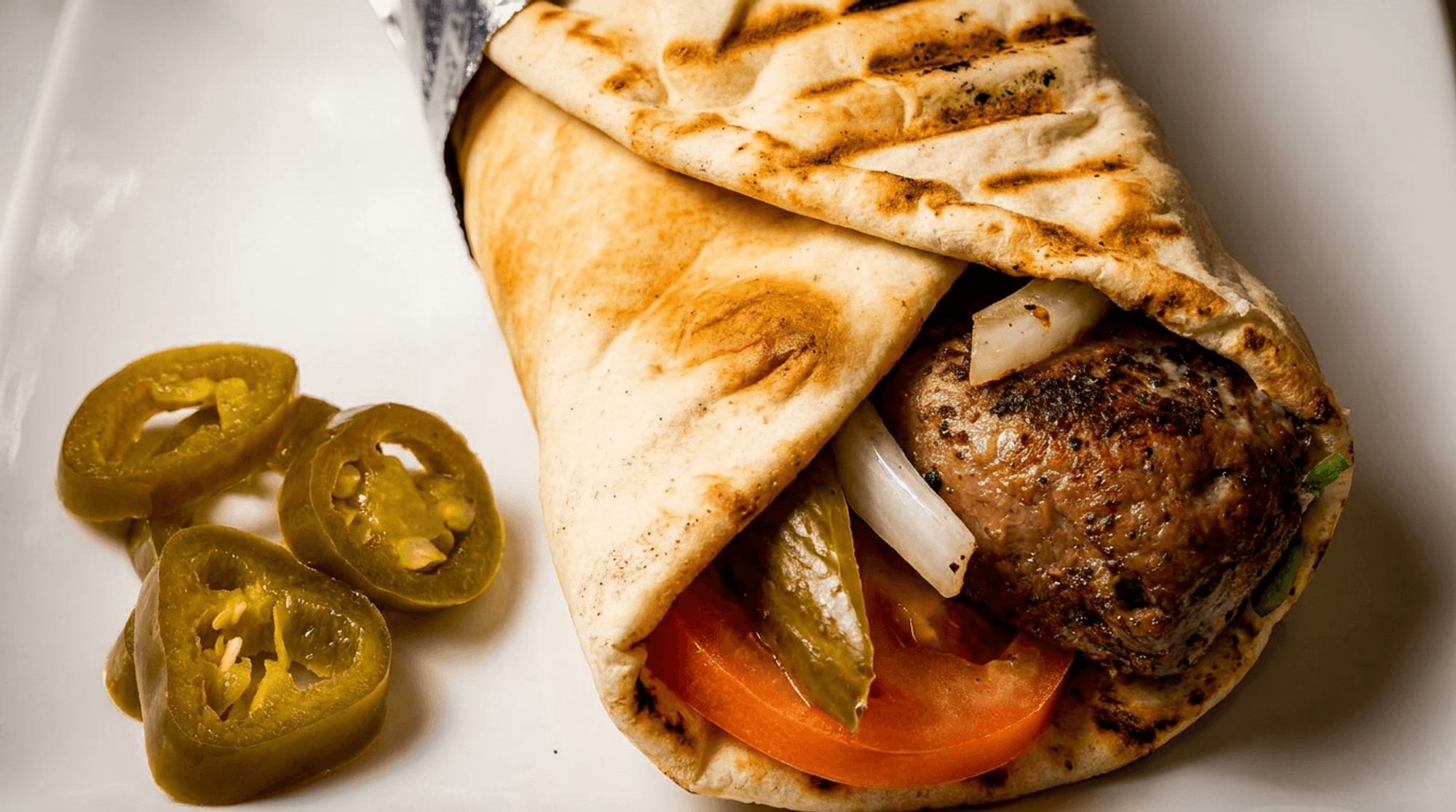 Lamb Kabob Wrap