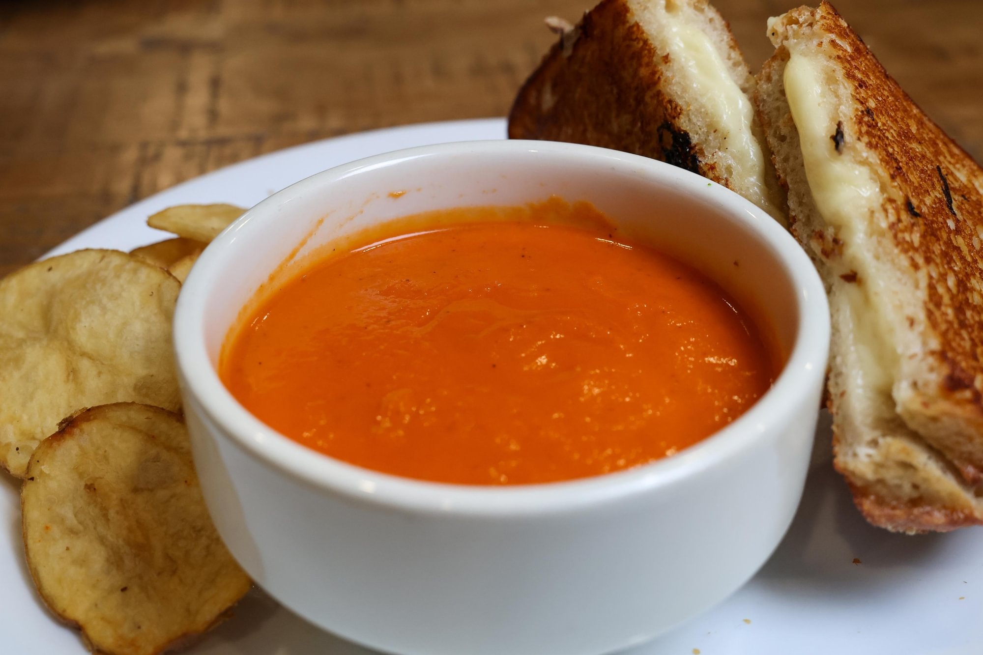 Grilled Cheese & Roasted Tomato Soup