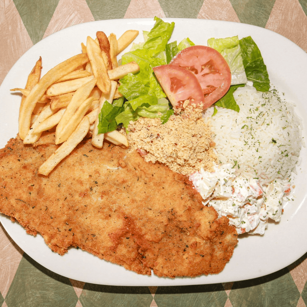 Peixe a Milanesa