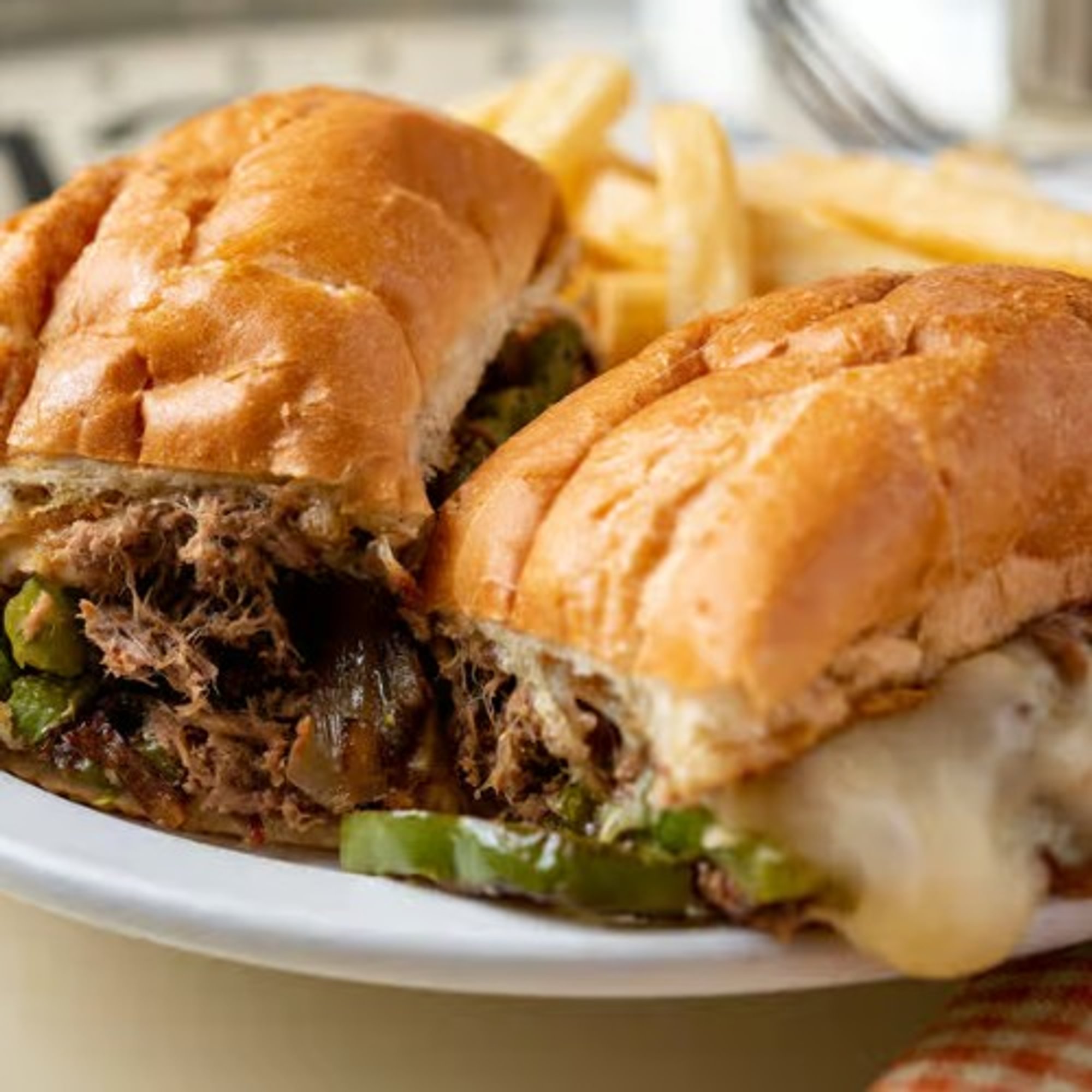 Philly Cheese Steak Sandwich