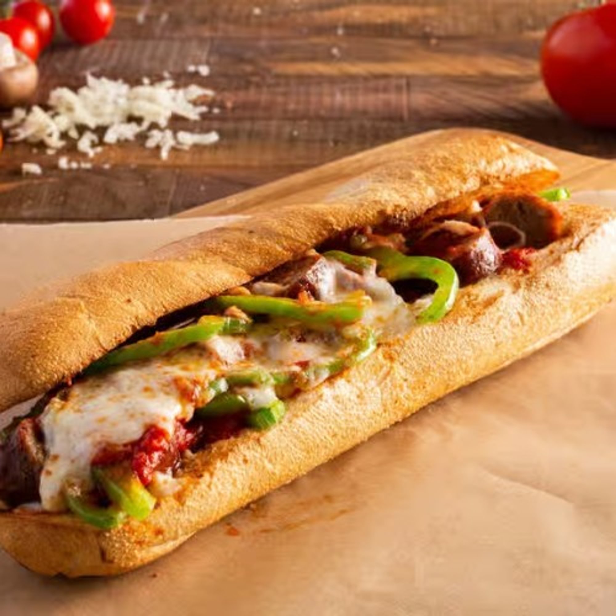 Sausage & Peppers Sub