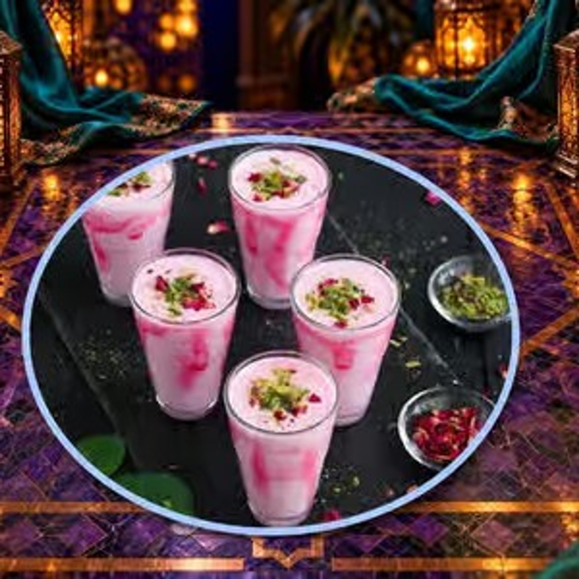 Rose Lassi