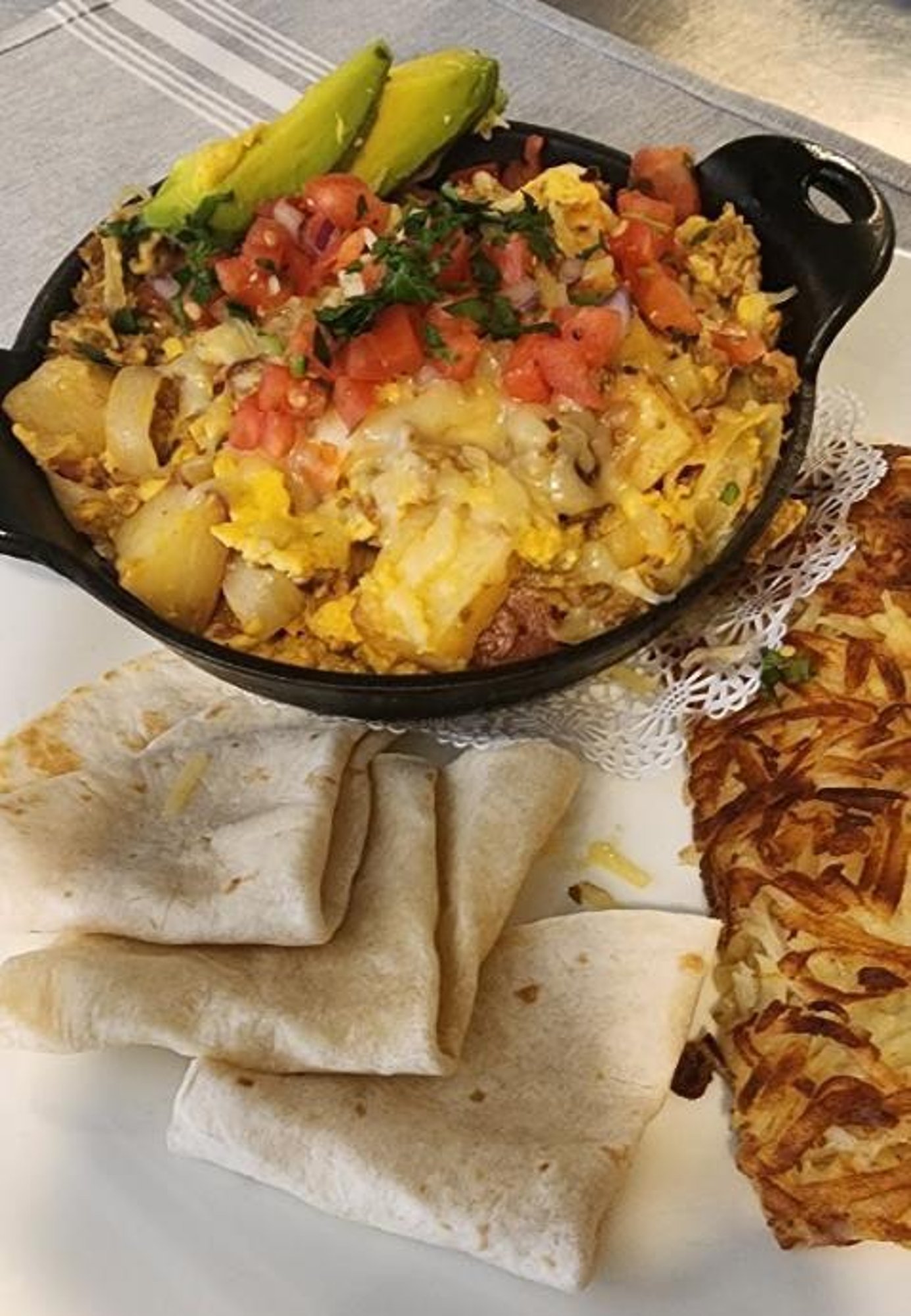 Chorizo Scramble