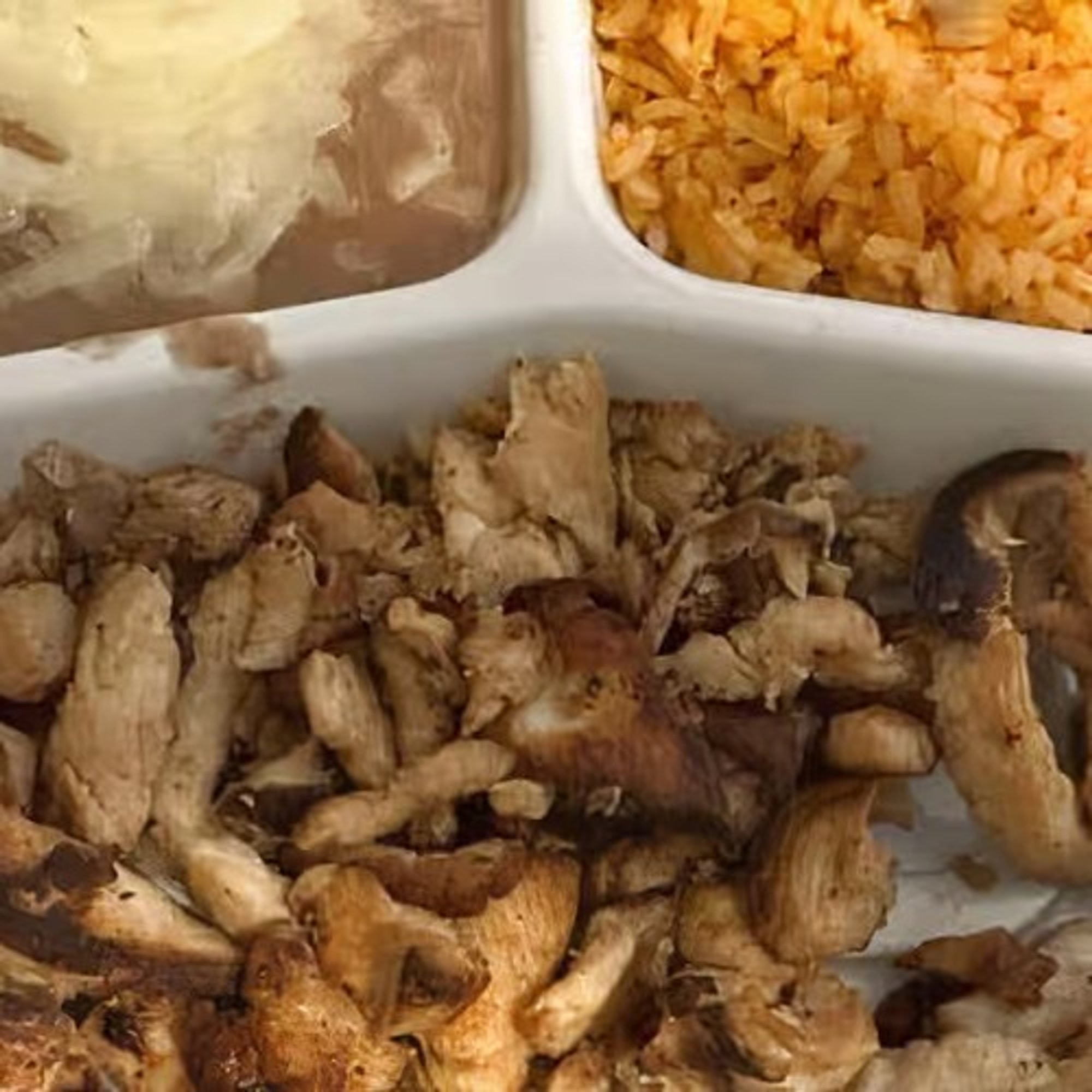 Kid's Plate Any Meat, Rice & Beans