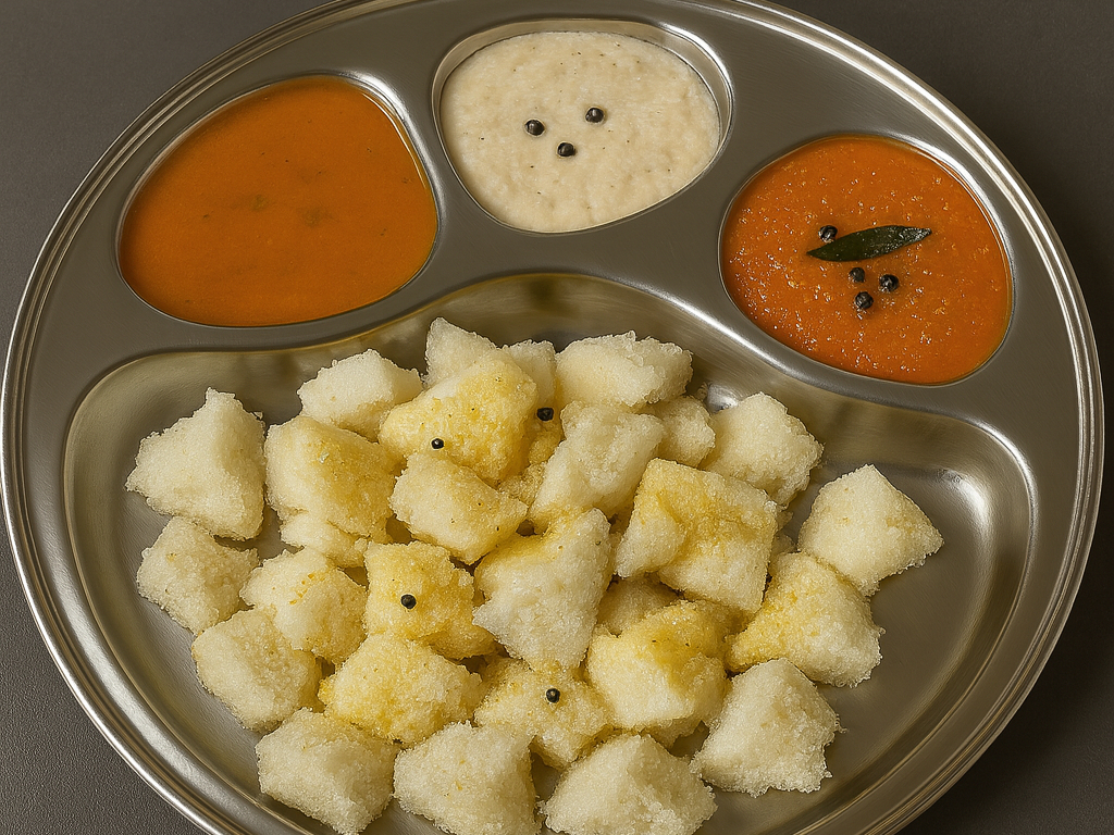 Ghee Idly (GF, NF)