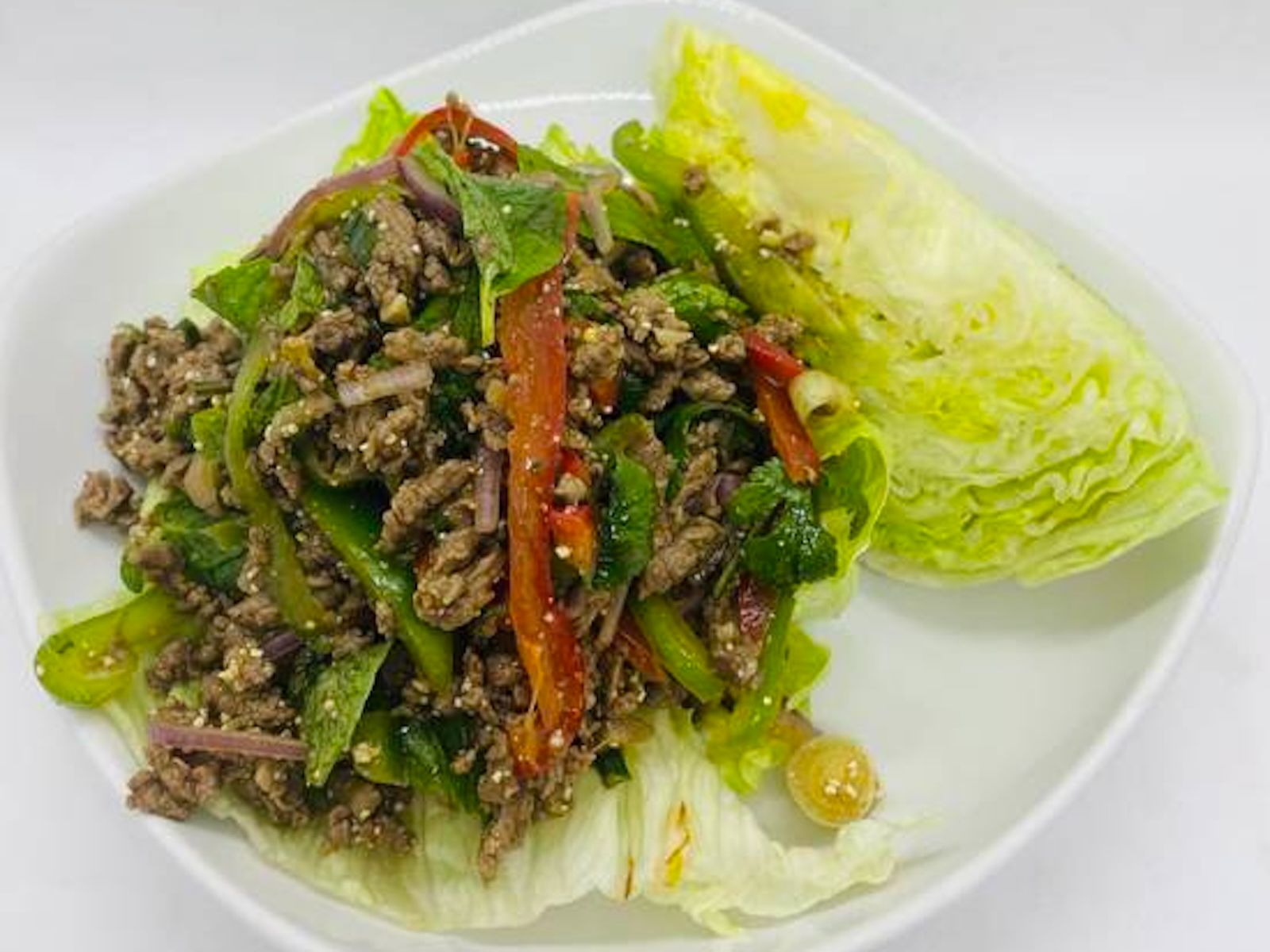 23A. Beef Or Chicken Lettuce Wrap