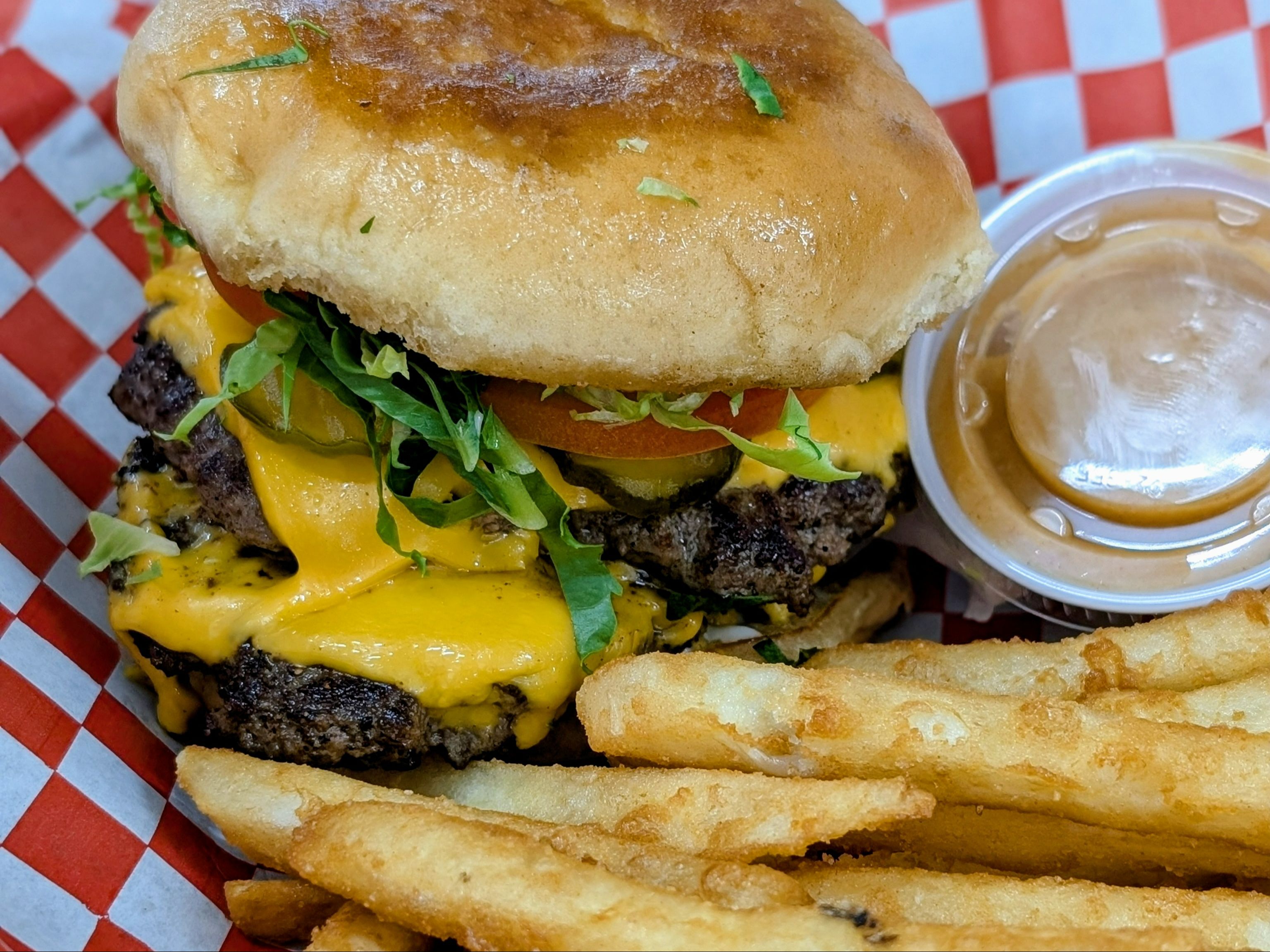Triple Patty Smash Burger