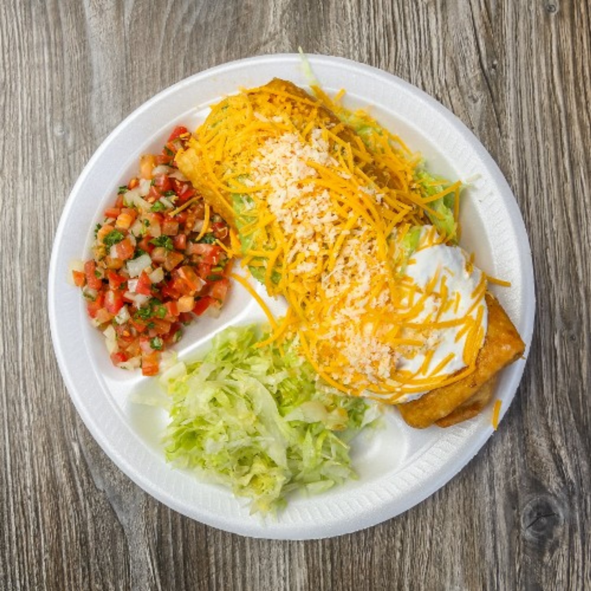 Classic Chicken Chimichangas