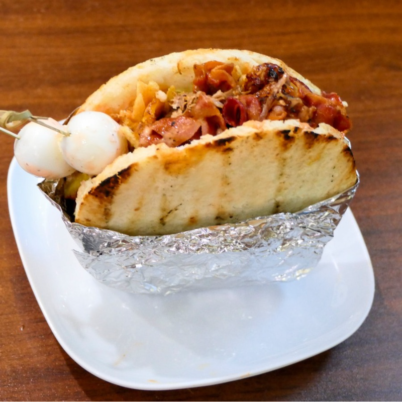 Arepa Rellena Desayuno