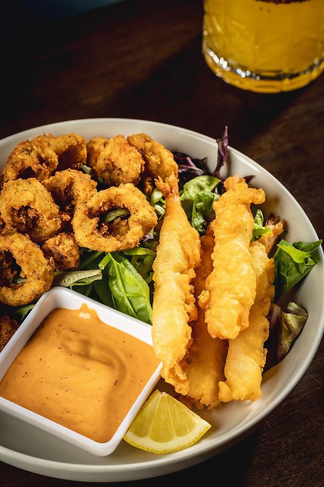 Tempura Shrimp & Fried Calamari
