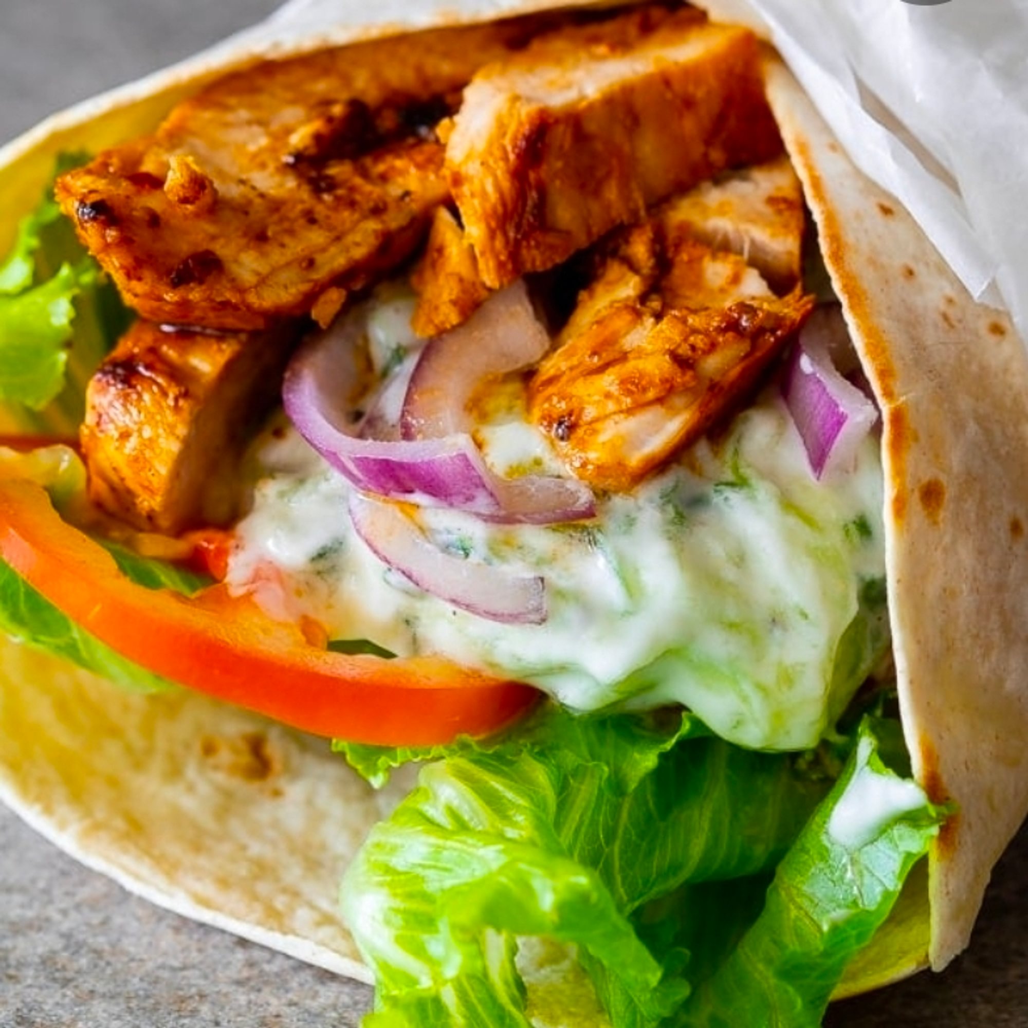 Grilled Chicken Wrap