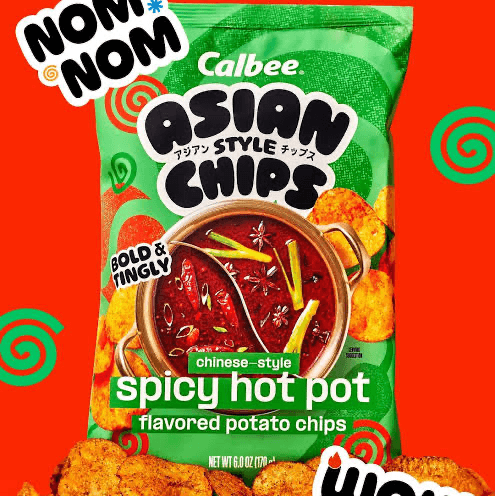 Calbee Chinese Spicy Hot Pot Chips