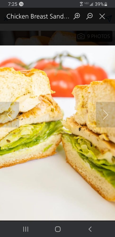 Chicken Breast Sandwich