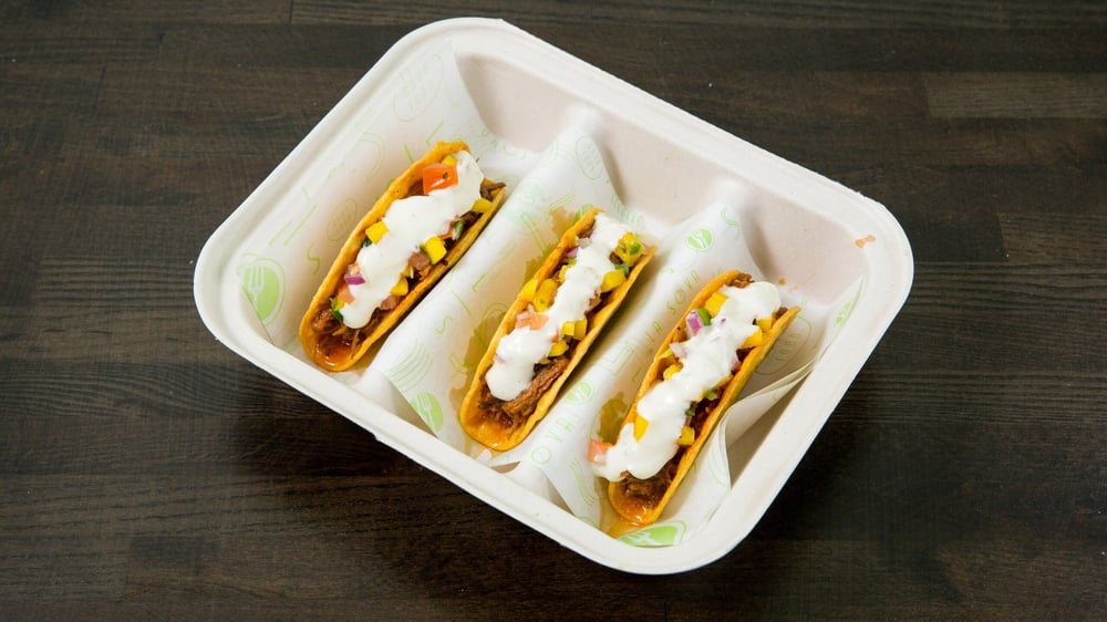Shredded beef Tacos (3)