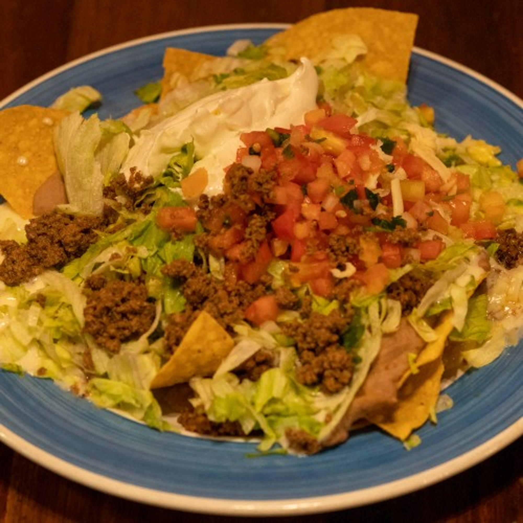 Nachos with Ground Beef