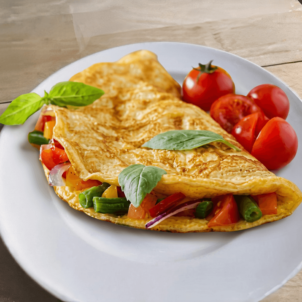 Vegetable & Cheese Omelet