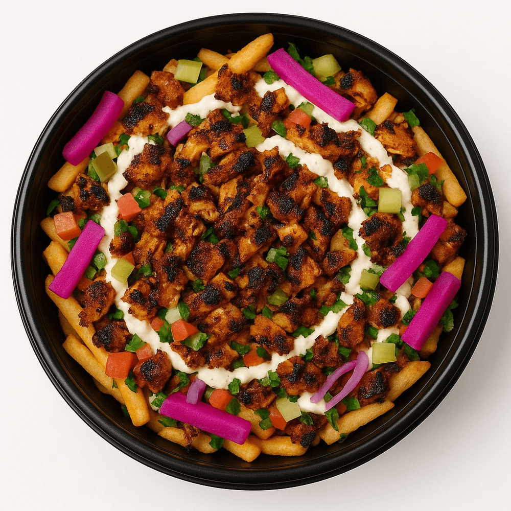 Chicken Shawarma fries