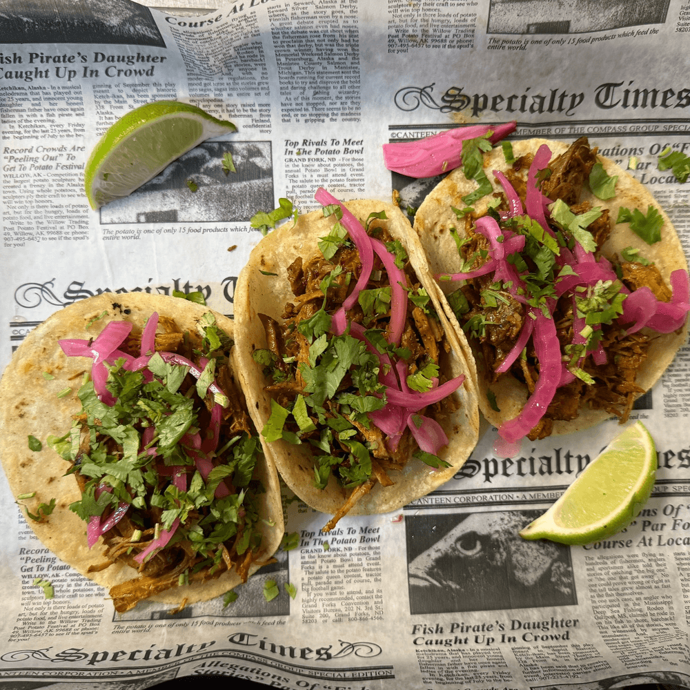 Cochinita Pibil (Pork) Tacos (3)