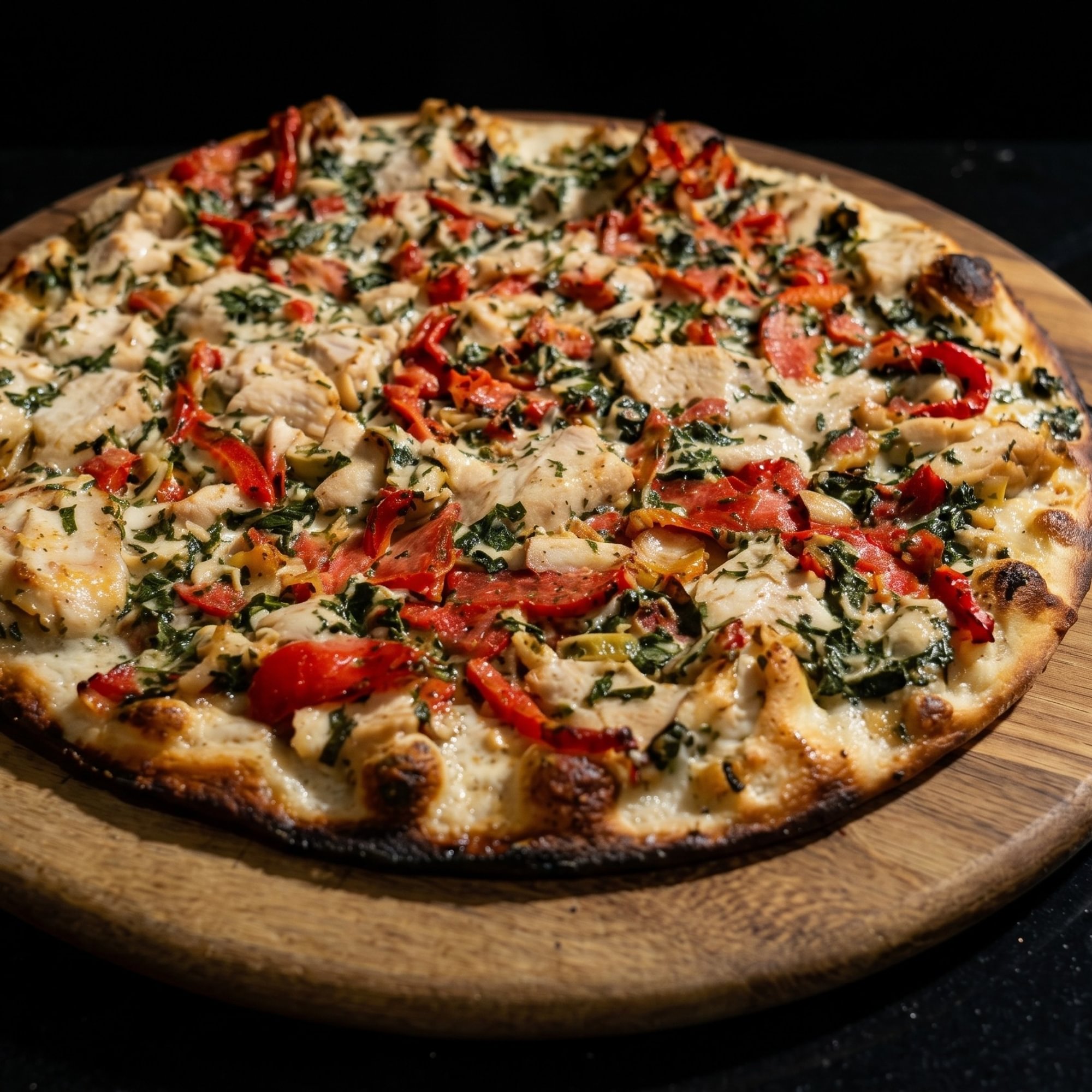 Chicken pitza