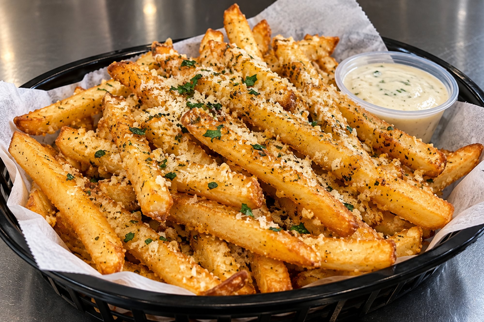 Garlic Parmesan Fries