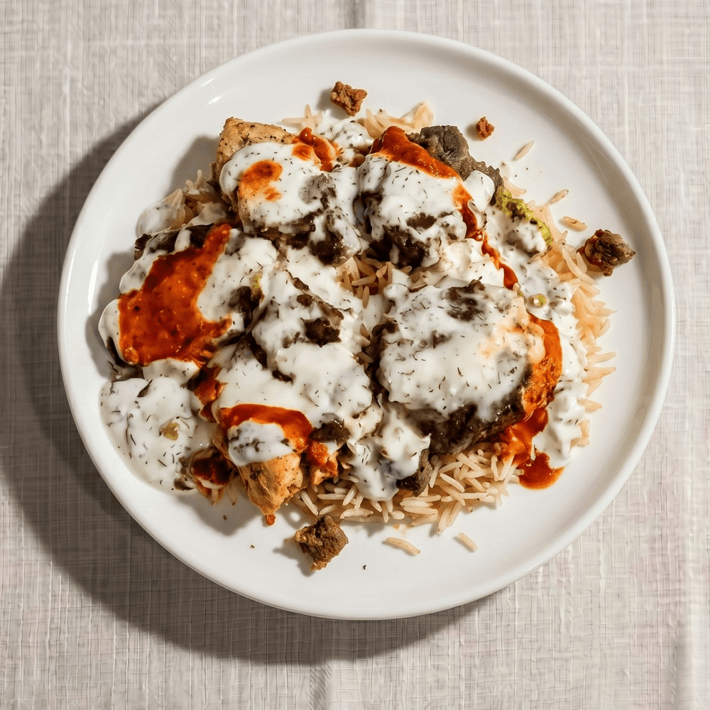 Falafel Over Rice