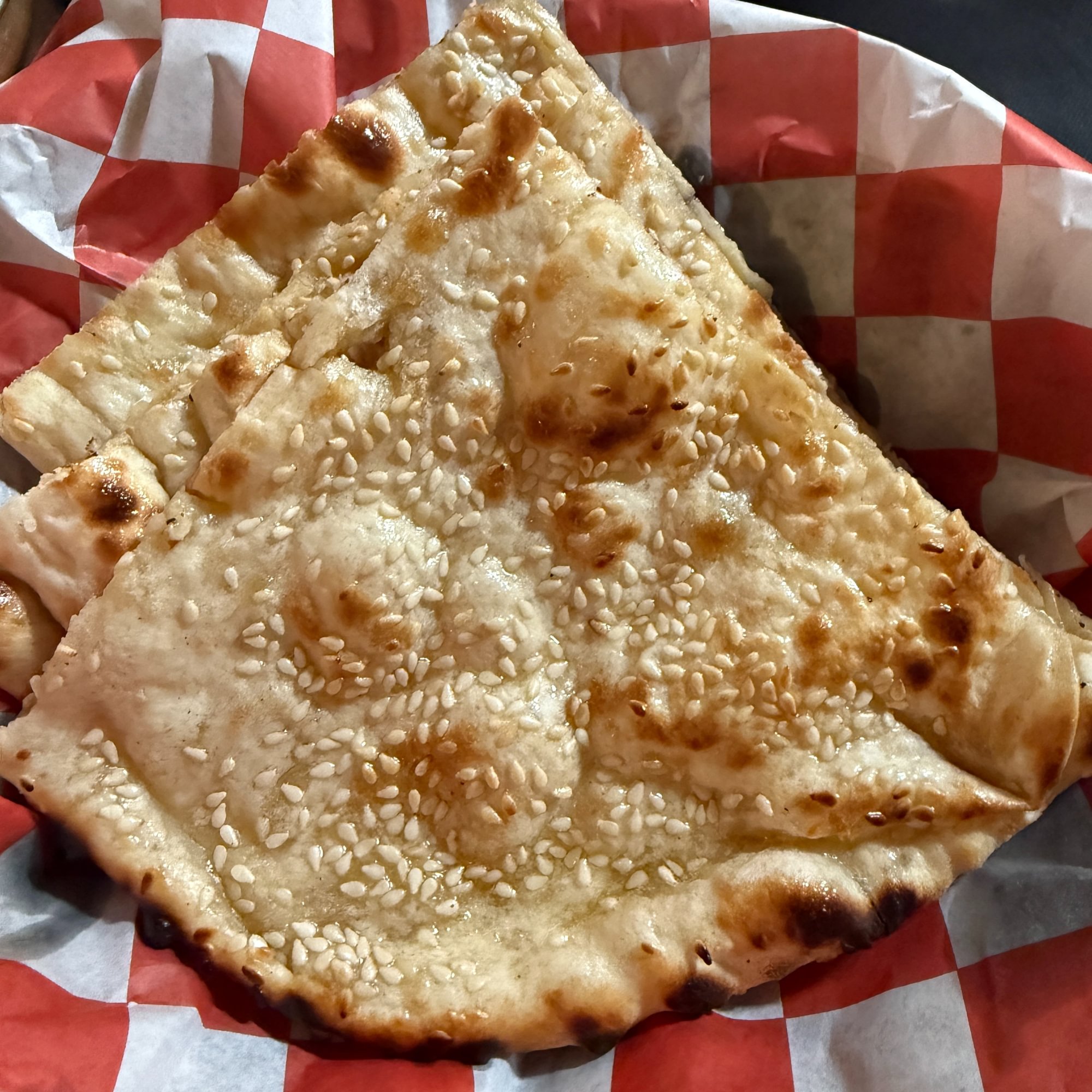 Sesame Naan