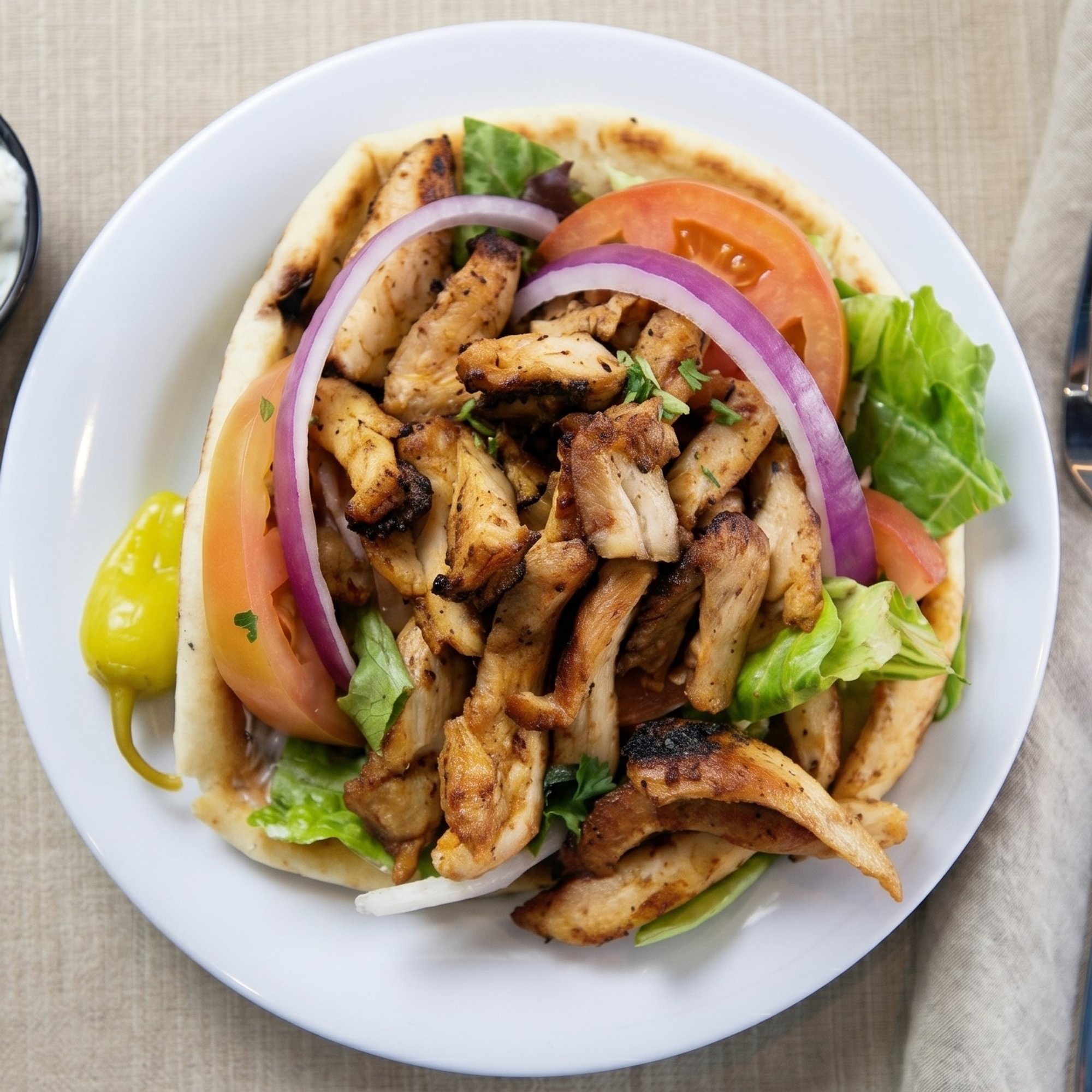Chicken Gyro Sandwich