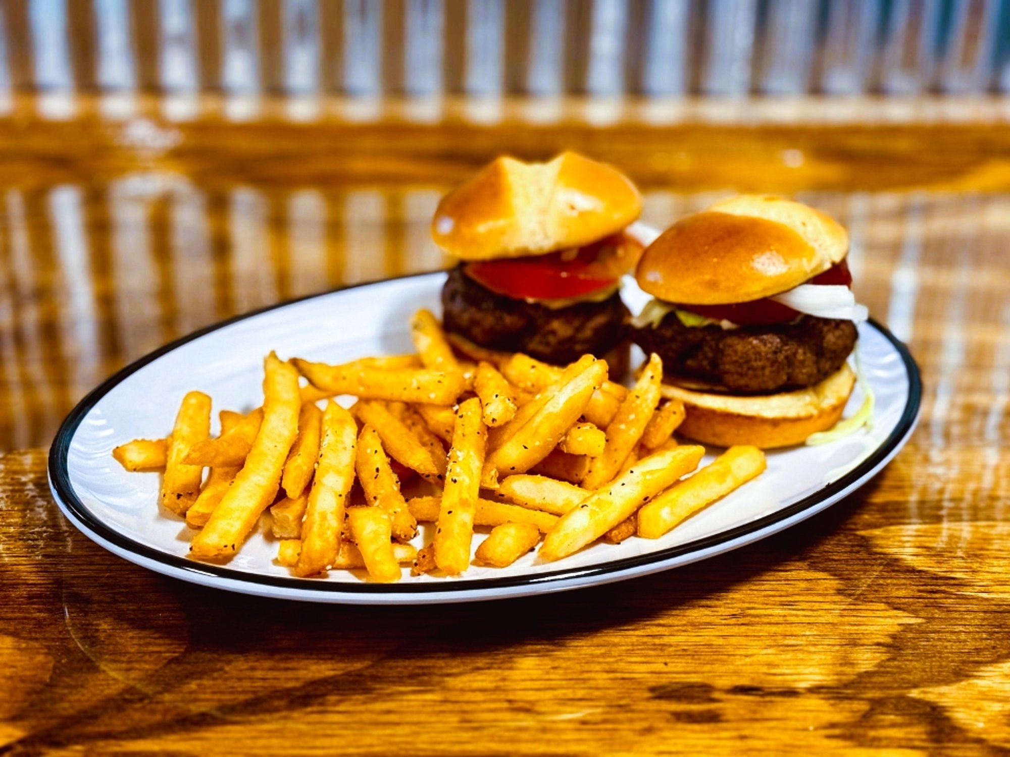 2 Steak Burger Sliders Express