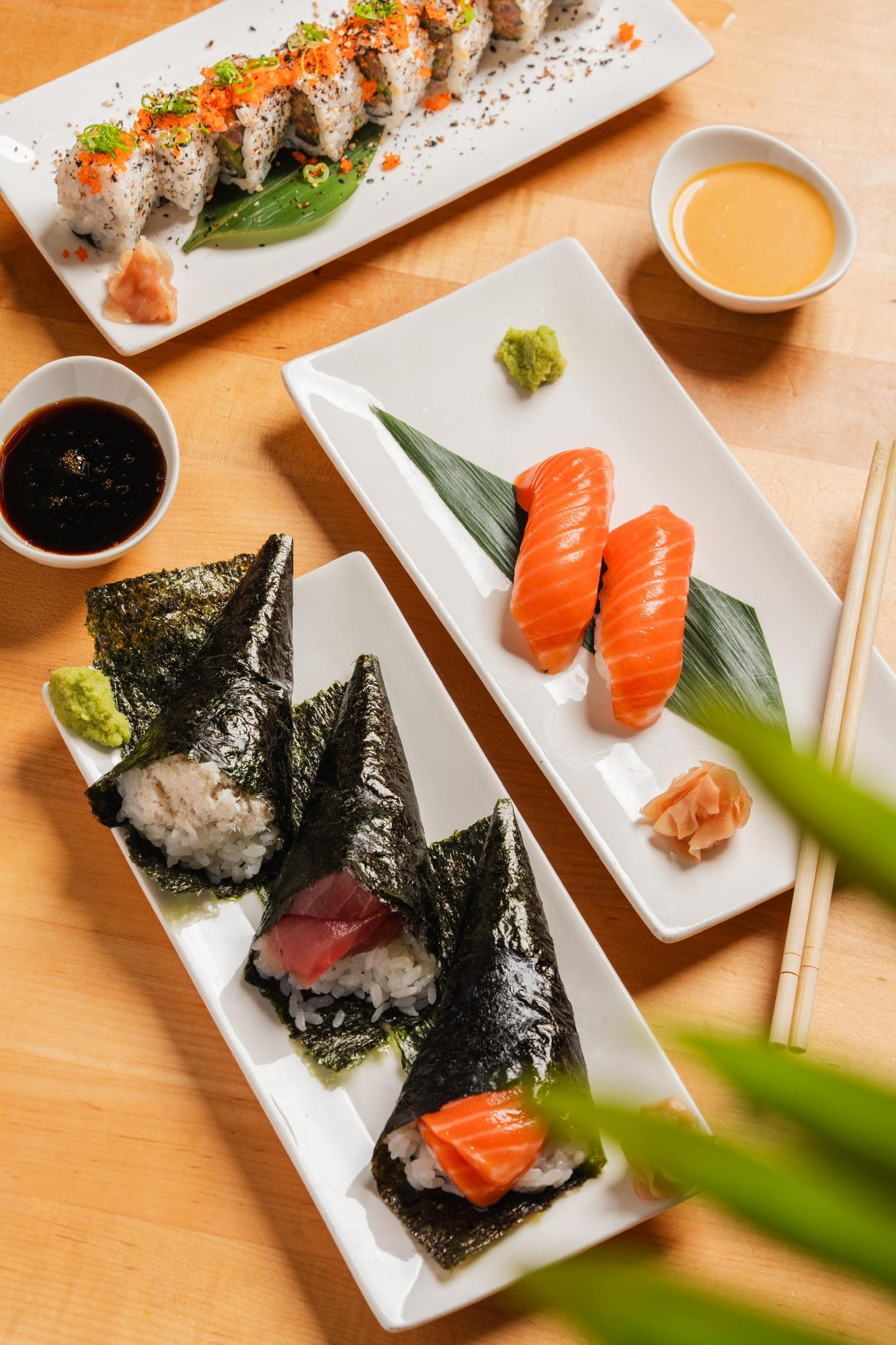 Hand Rolls -Tuna x3