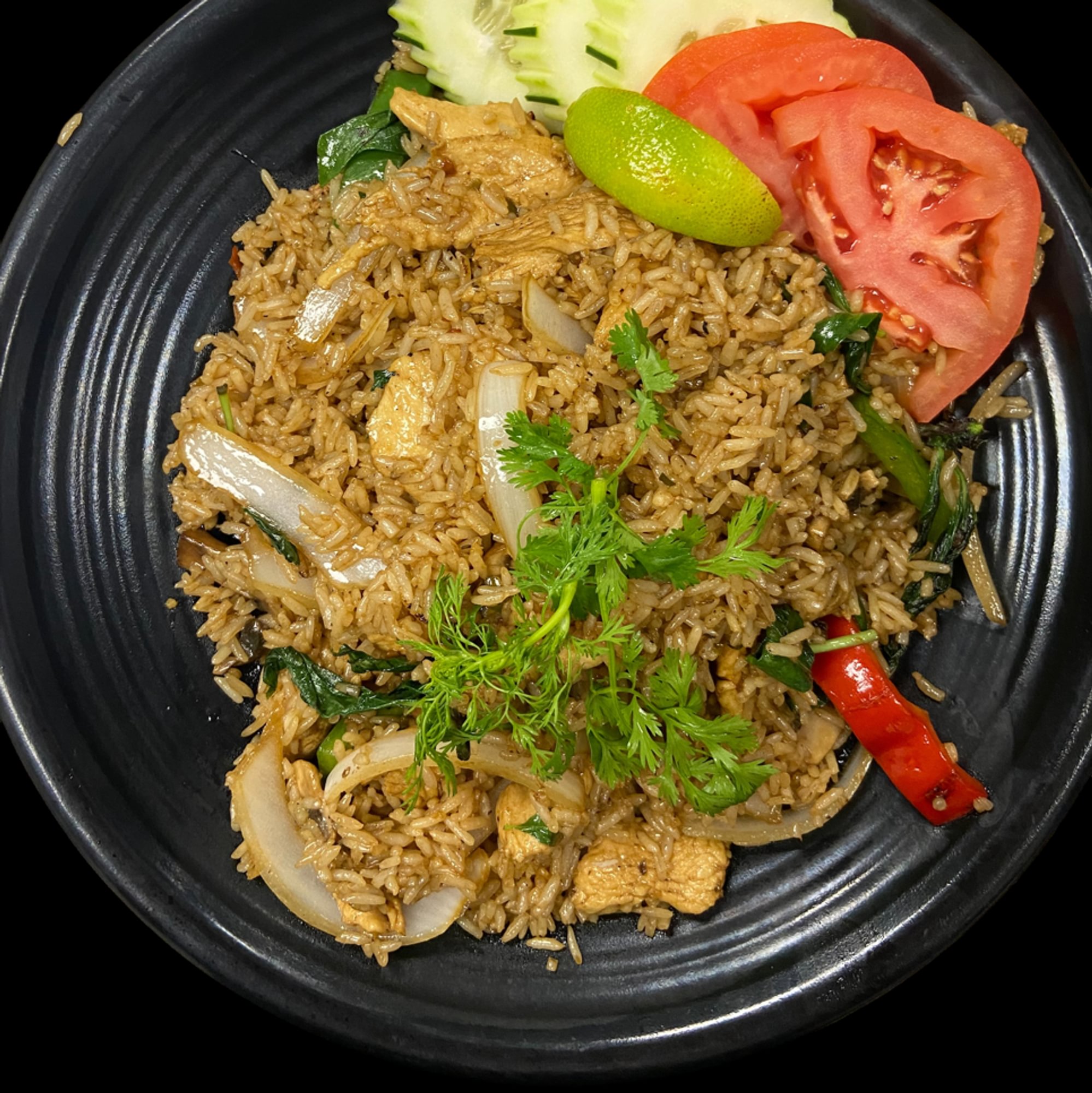 L2: Basil Fried Rice (No egg)