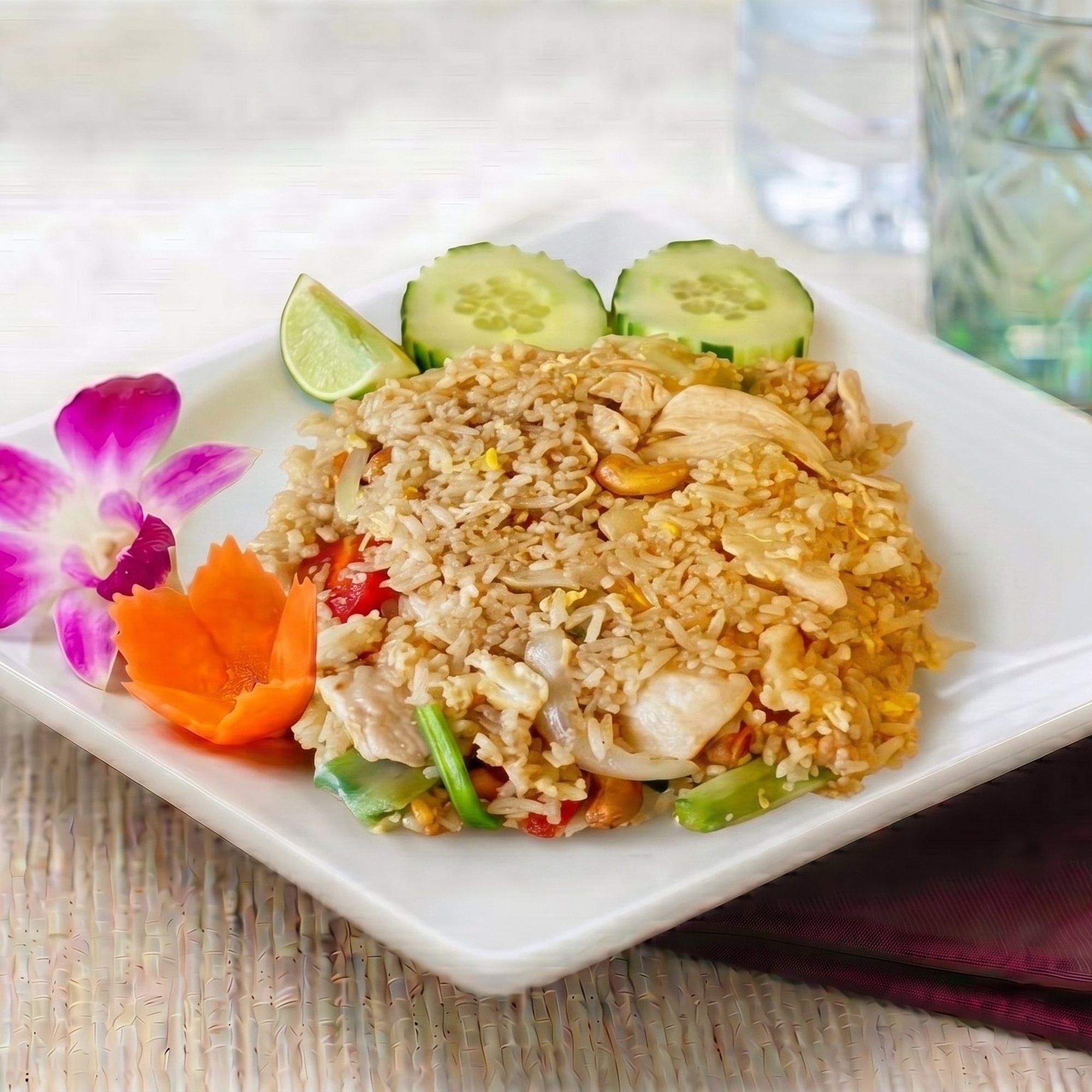 (L) Pineapple Fried Rice