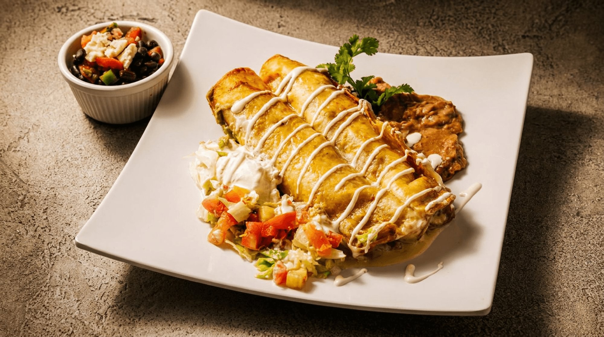 Lunch Chimichanga