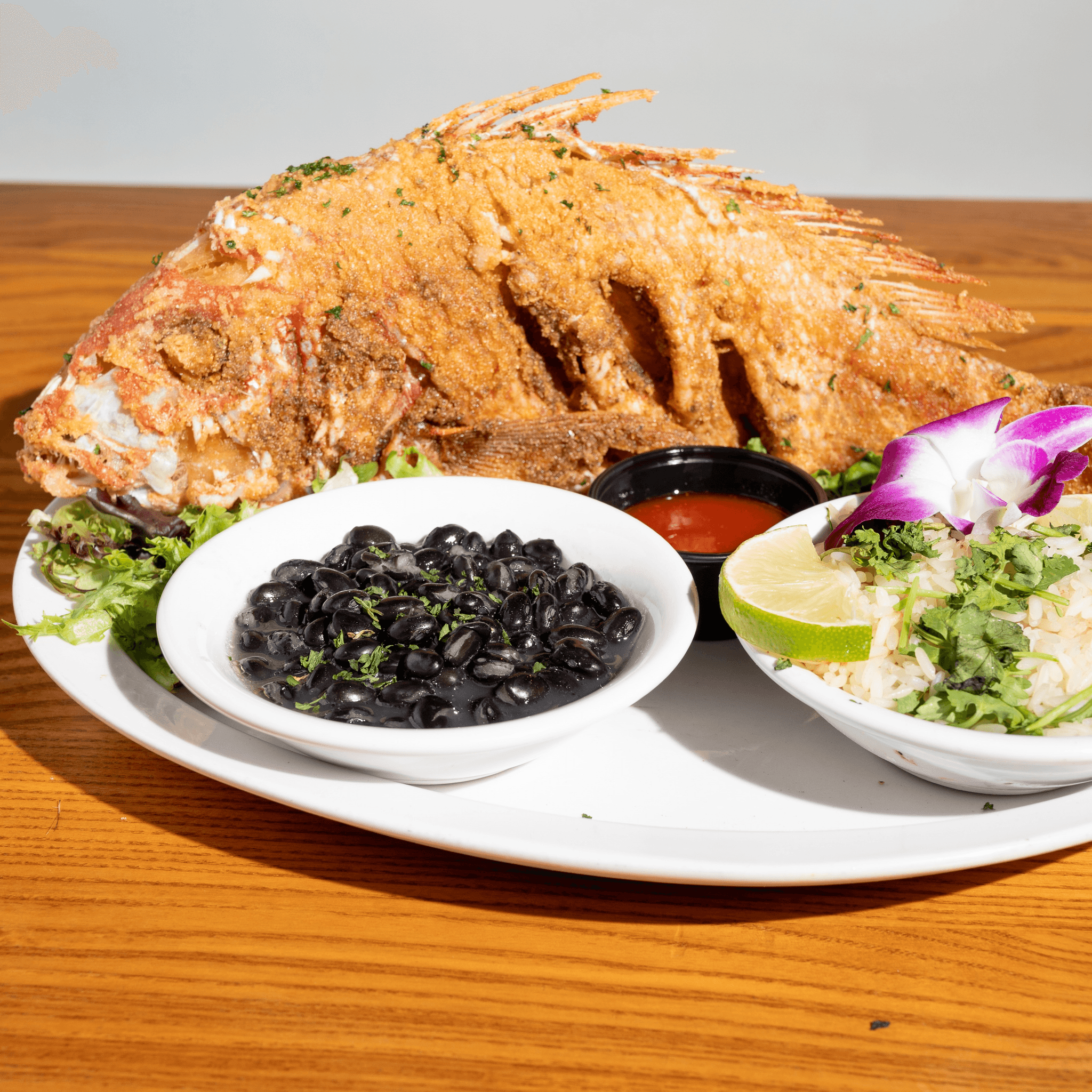 Fried Red Snapper