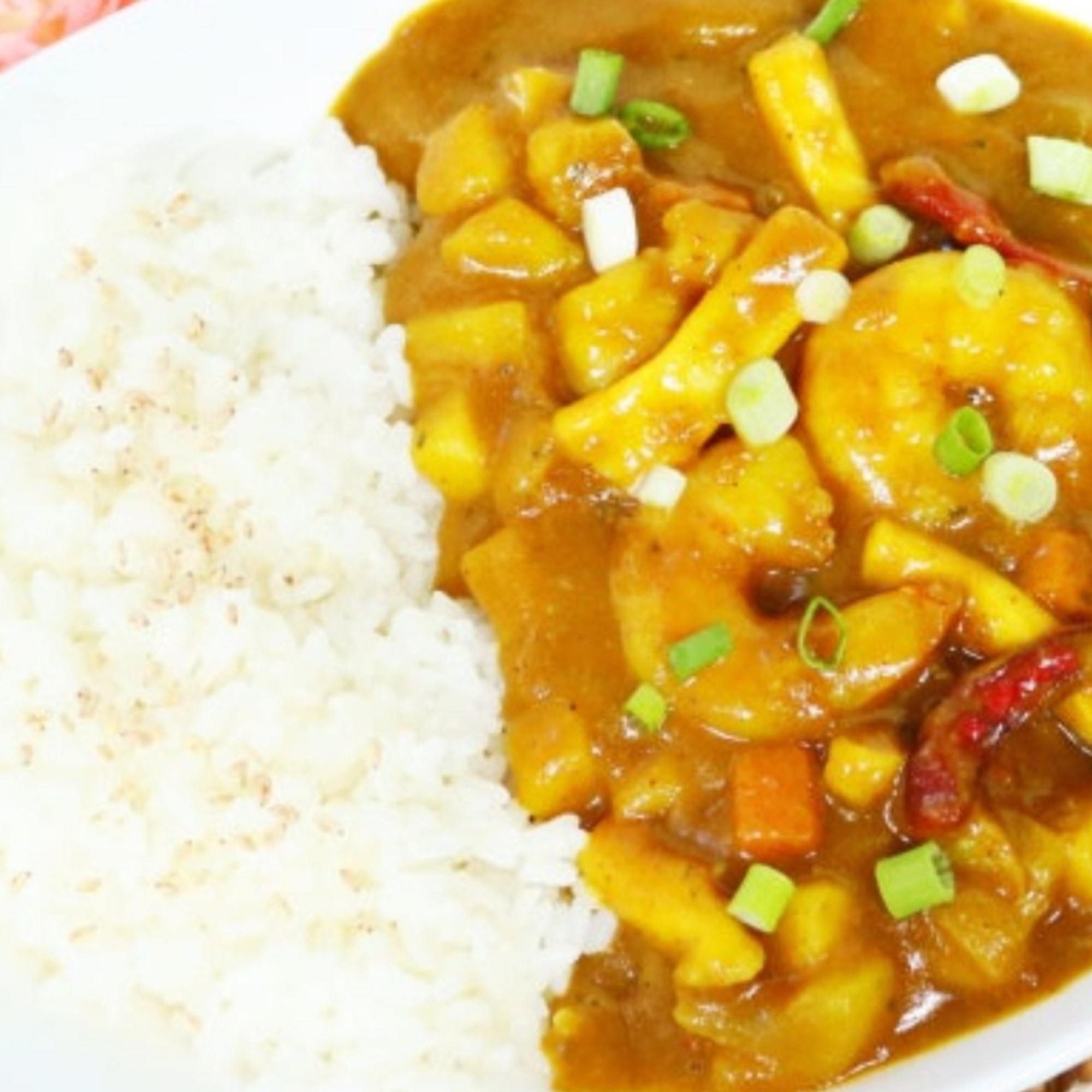 Shrimp Curry Rice