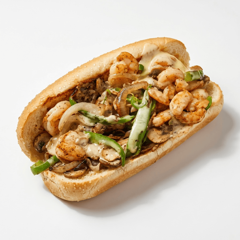 Philly Cheese Shrimp