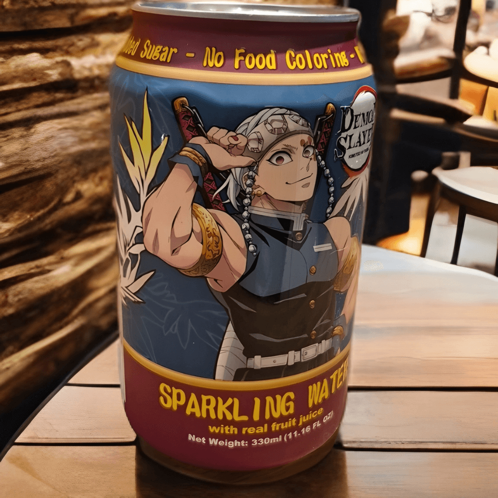 Demon Slayer Sparking Water. Peach