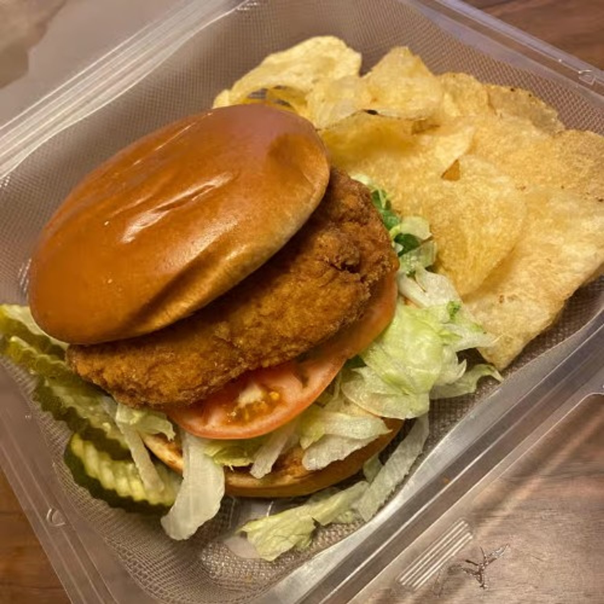 Smitty's Chicken Sandwich: Crispy