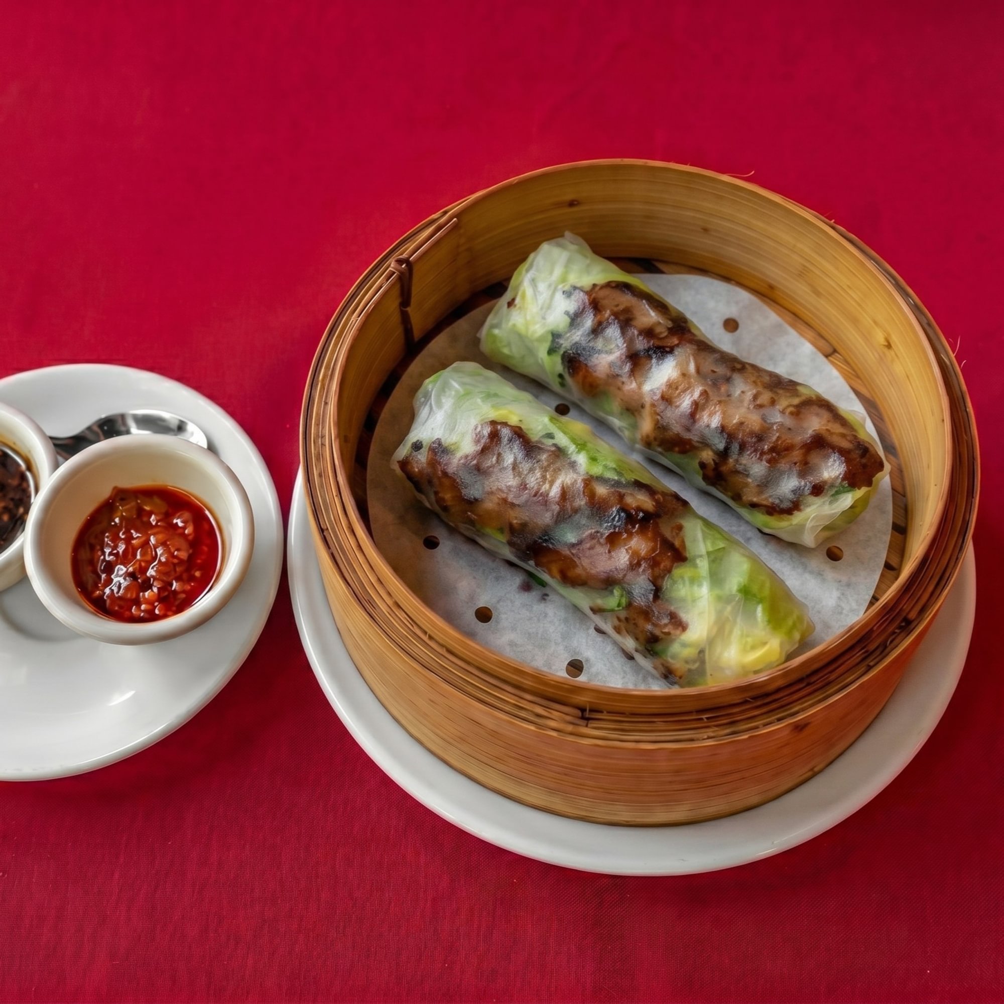 Grilled Shrimp Spring Roll