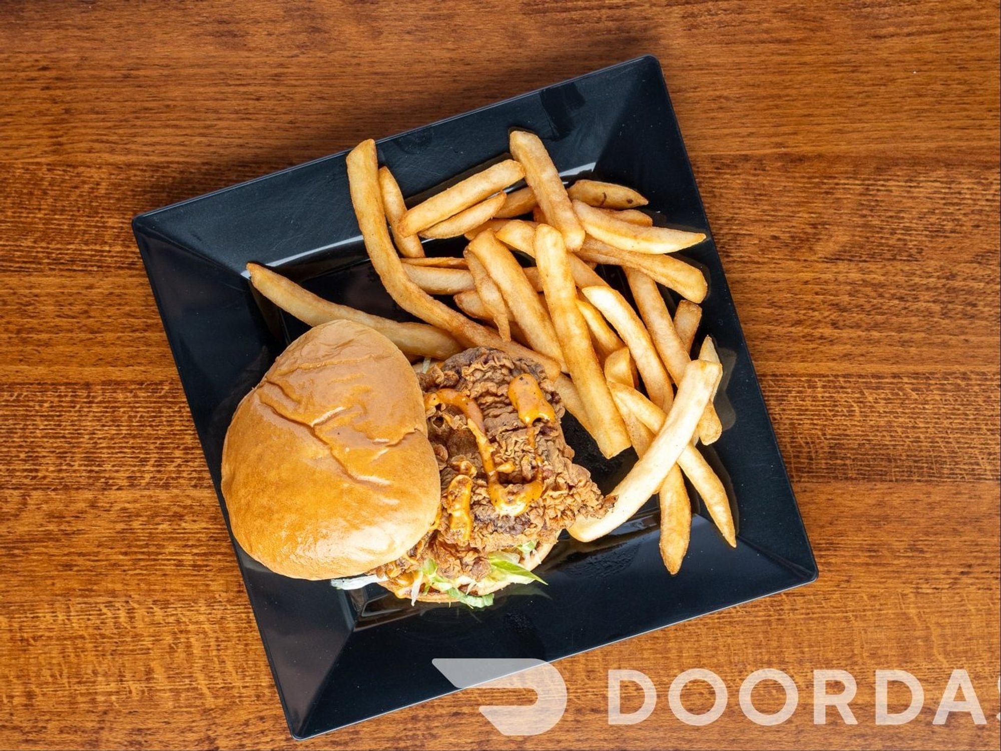 Crunch Boss Chicken with Fries