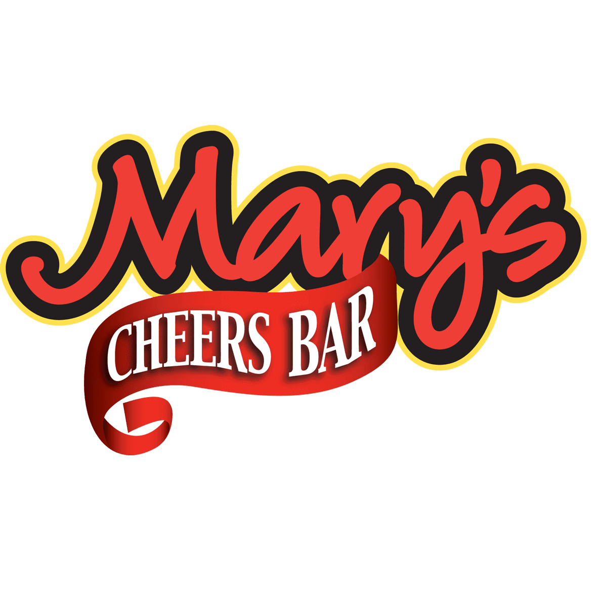 Mary's Cheers Bar Logo