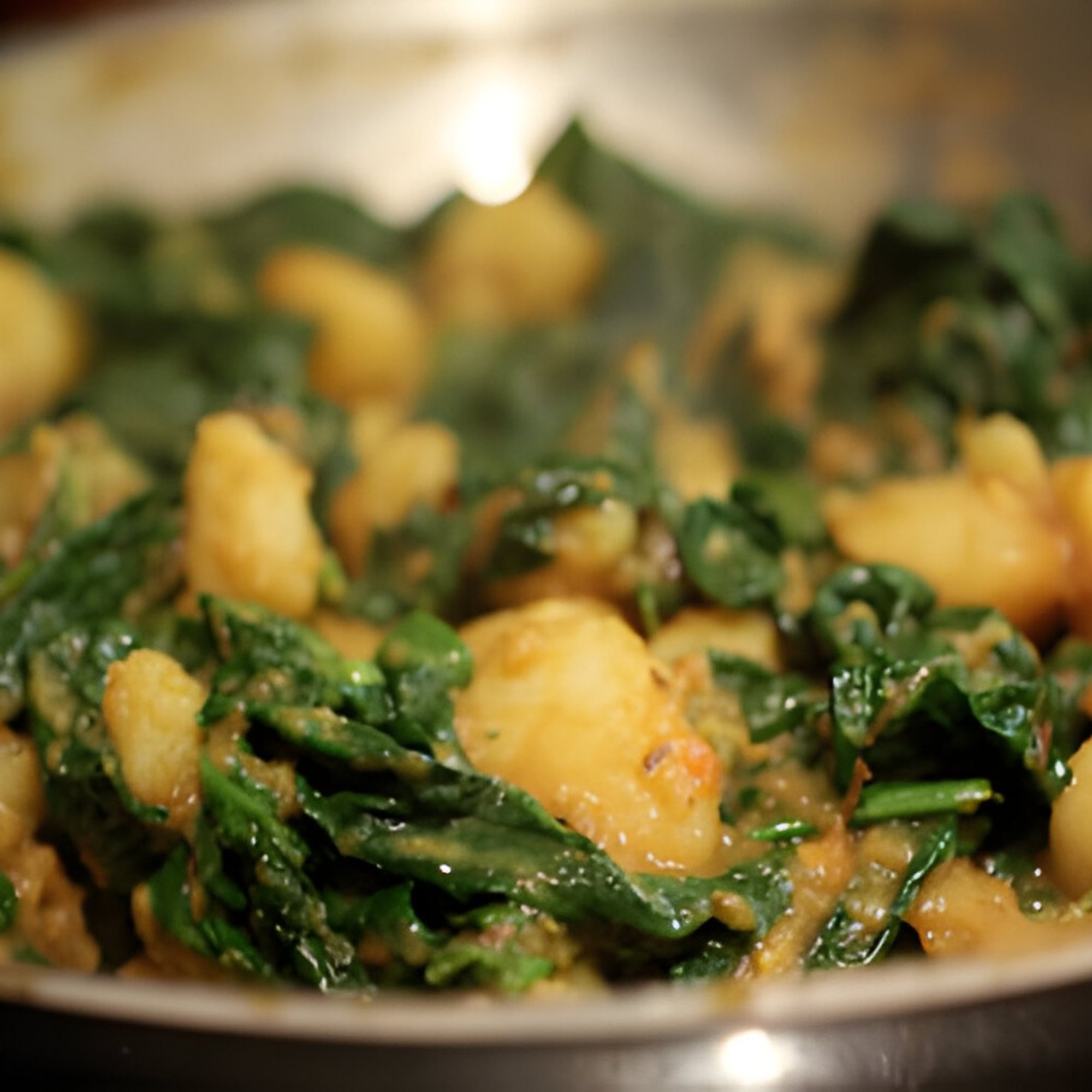 Chana saag