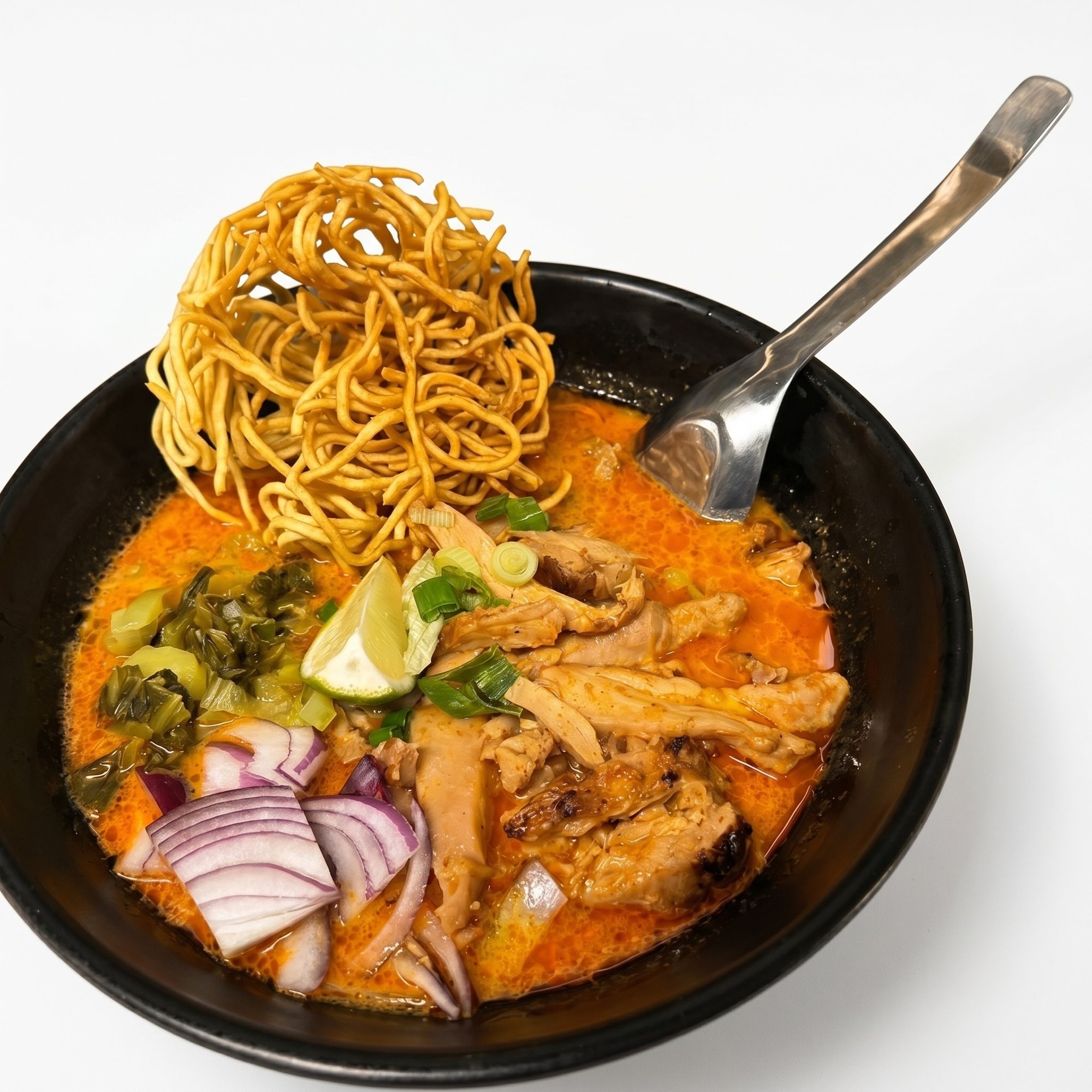 Khao Soi with Chicken Thigh