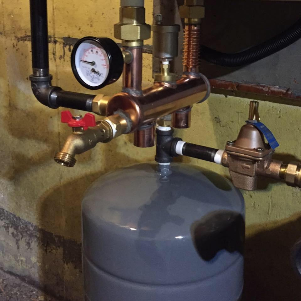 Jonathan Hall Plumbing &amp; Heating Logo