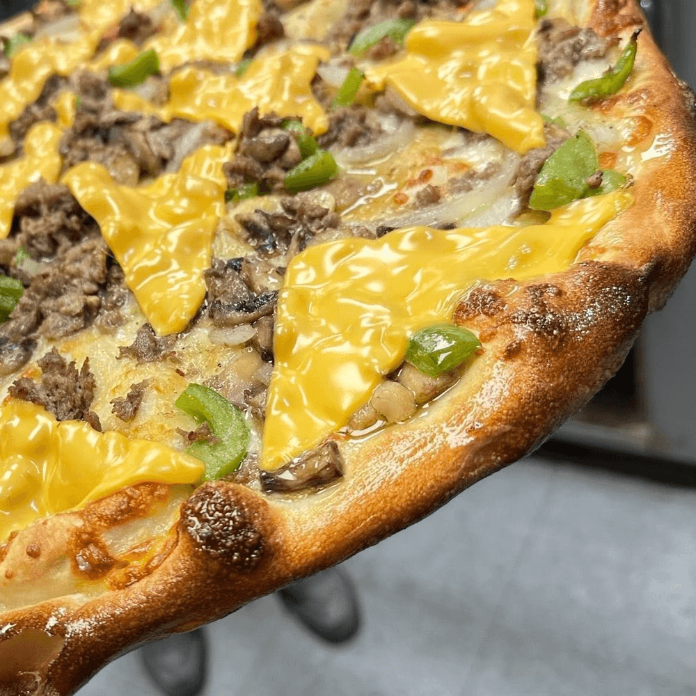 Cheesesteak Specialty Pizza