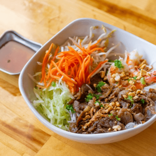 Charbroiled Pork, Shrimps Vermicelli | Bún Tôm Thịt Nướng