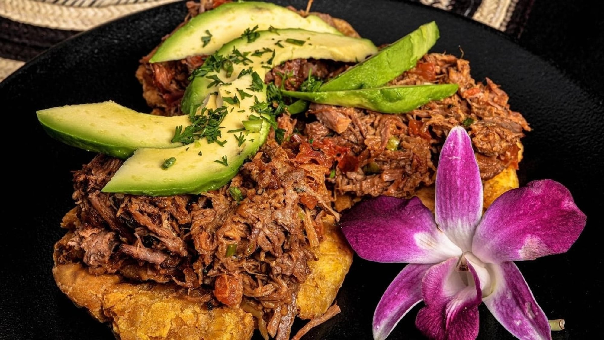 Tostones Carne