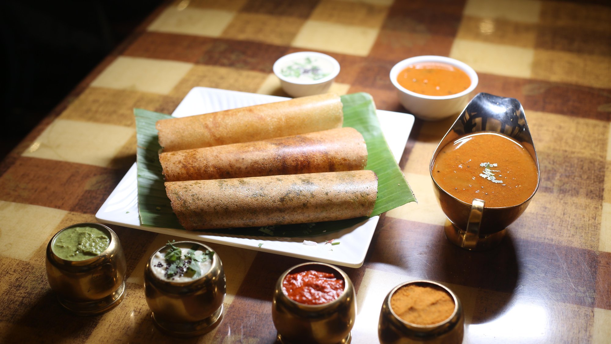 Three Barrel Dosa (Mysore, Nilgiri, Karamura)